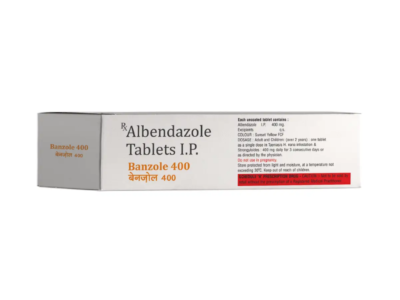 Banzole 400mg Anti Worm Tablet