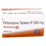 Beclindone 200mg Tablet carton front