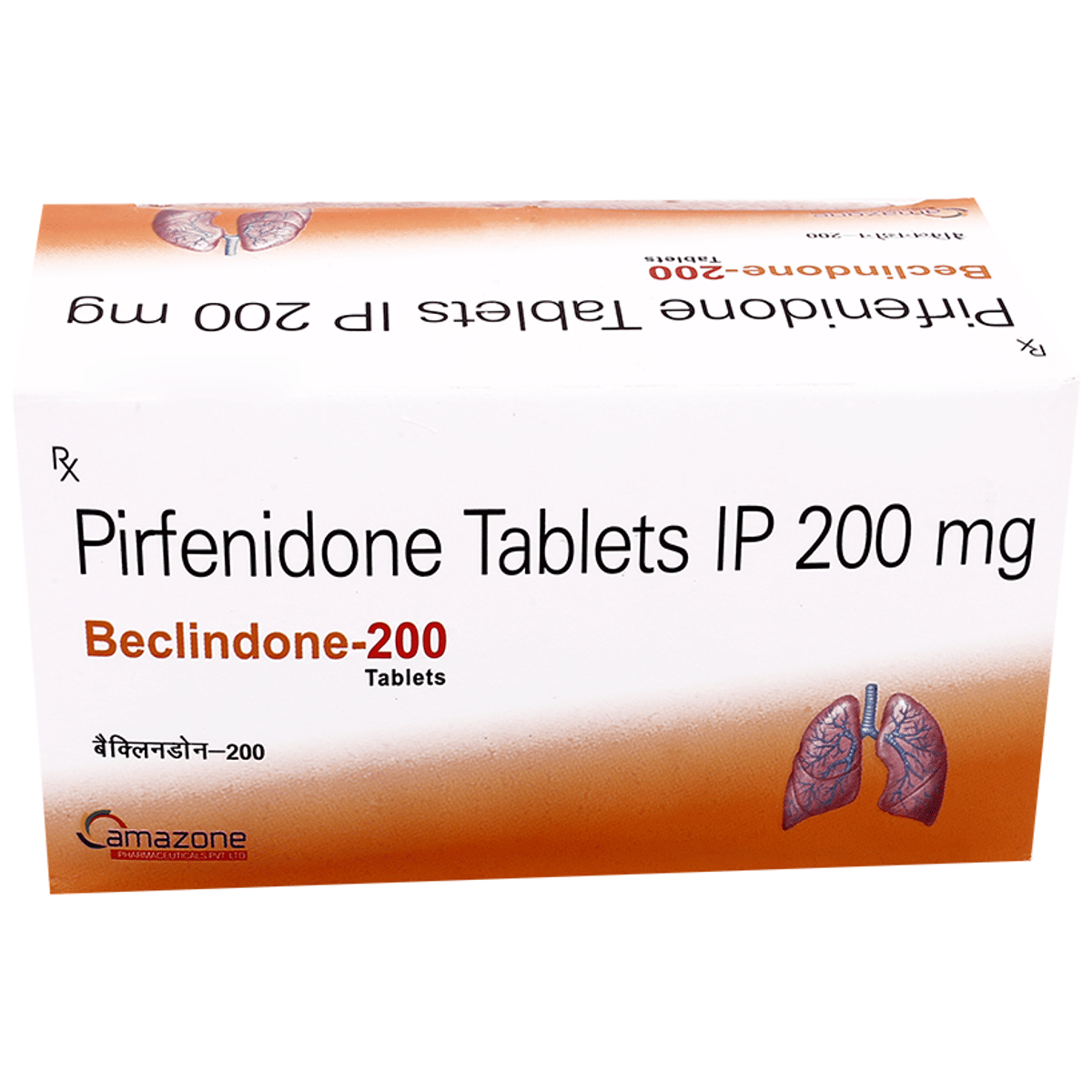 Beclindone 200mg Tablet carton front