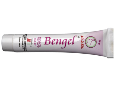 Bengel AC 2.5% Gel pack front view