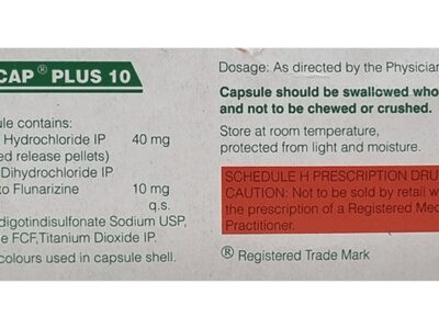 Betacap Plus 40mg/10mg Capsule SR
