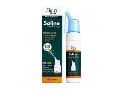 Bibo Saline Nasal Spray with Tulsi and Xylitol