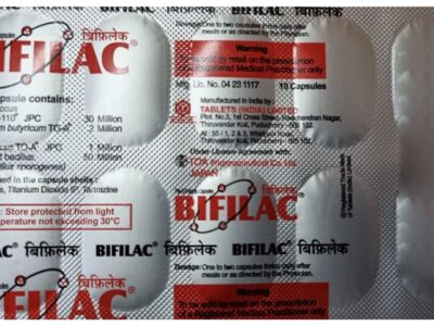 Bifilac Pre and Probiotic Capsule for Gut Health