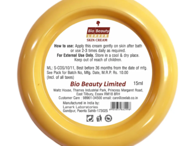 Bio Beauty Saffron and Almond Nourishing Skin Cream 15ml