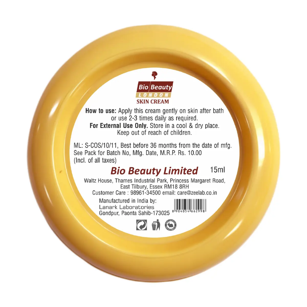 Bio Beauty Saffron and Almond Nourishing Skin Cream 15ml
