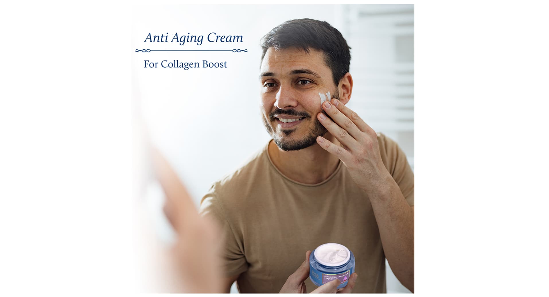Blue Nectar Shubhr Saffron and Sandalwood Anti Aging Cream pack detail view
