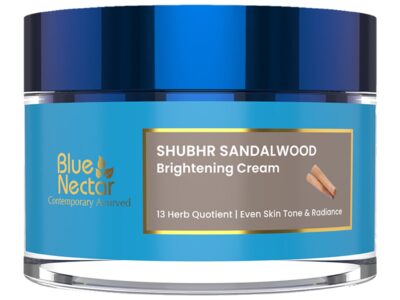 Blue Nectar Shubhr Sandalwood Brightening Cream pack front view