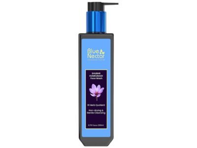 Blue Nectar Shubhr Kumkumadi Face Wash pack front view