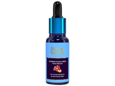Blue Nectar Shubhr Plum and Neem Face Serum pack front view