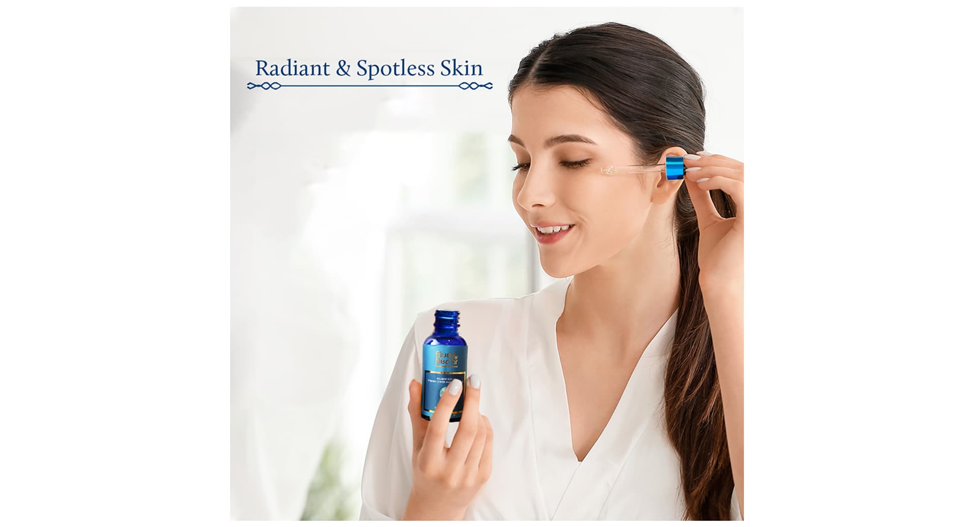 Blue Nectar Shubhr Serum Vitamin C with Hyaluronic Acid pack back view