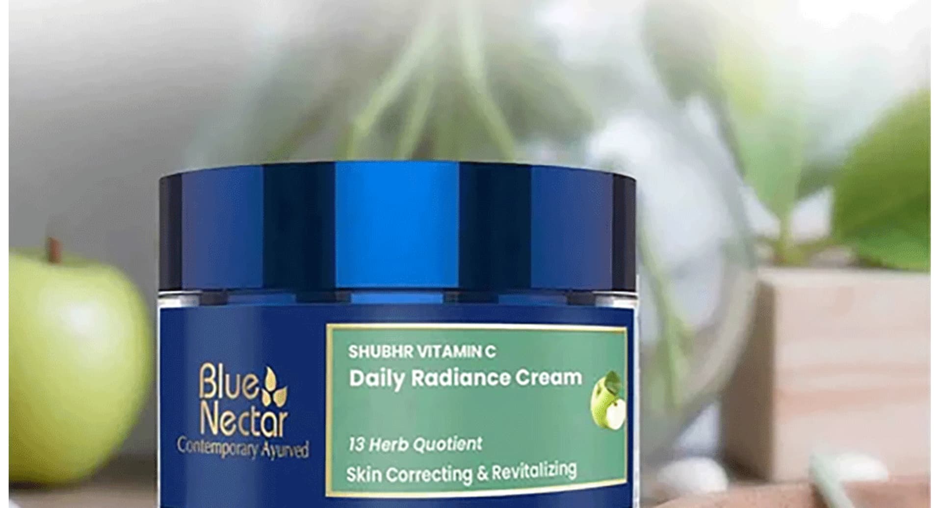 Blue Nectar Shubhr Vitamin C Daily Radiance Cream strip blister view