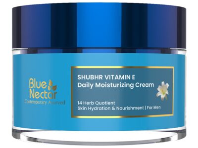 Blue Nectar Shubhr Vitamin E Daily Moisturizing for Men Cream pack front view