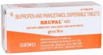 Brupal Kid 100mg/125mg Tablet