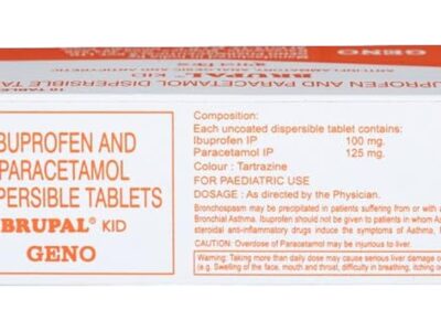 Brupal Kid 100mg/125mg Tablet