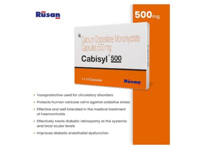 Cabisyl 500mg Calcium Dobesilate Capsules