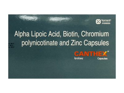Canthex Capsule pack front view