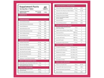 Carbamide Forte Women Multivitamins with Probiotics Tablet