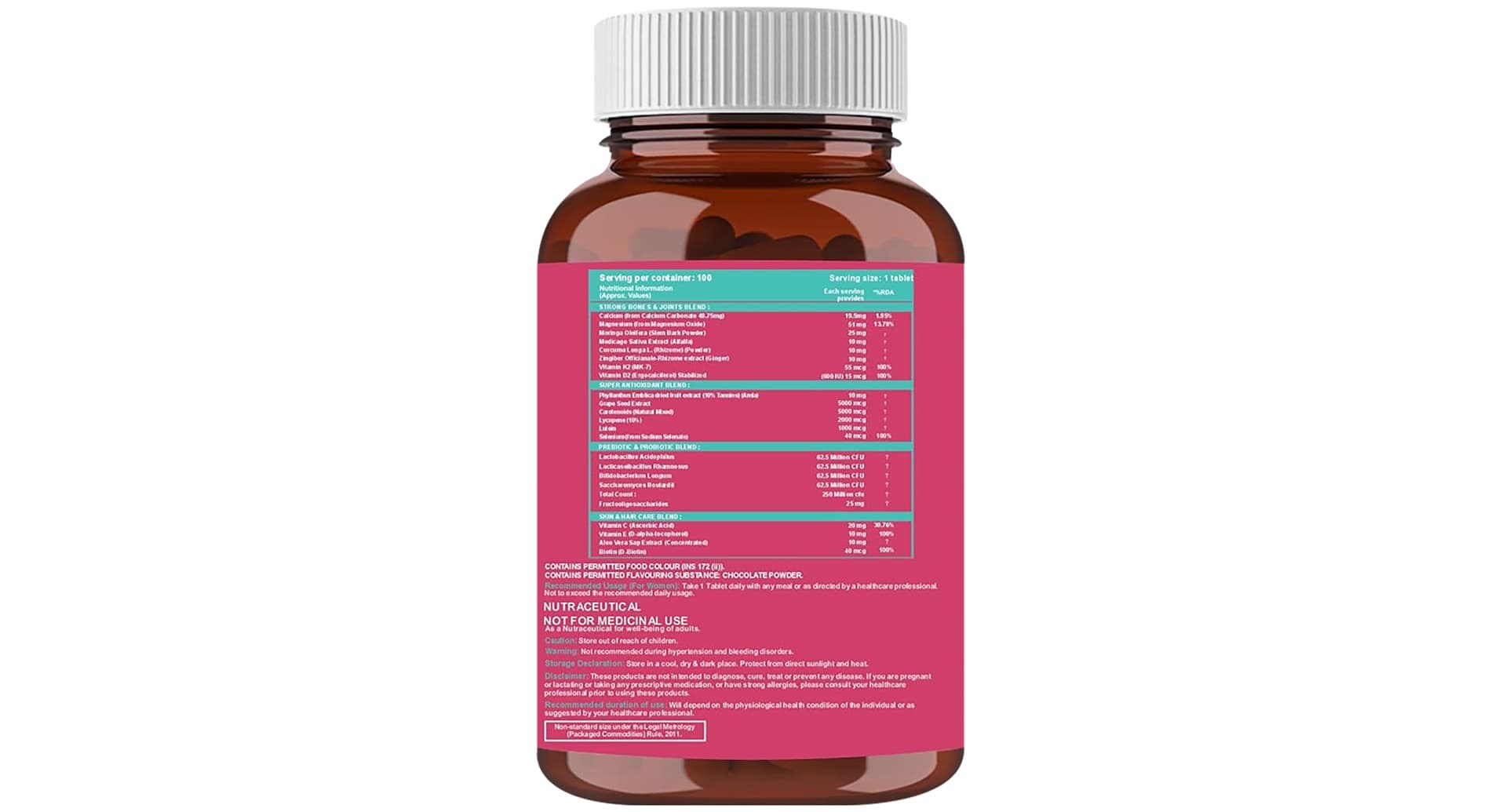Carbamide Forte Women Multivitamins with Probiotics Tablet