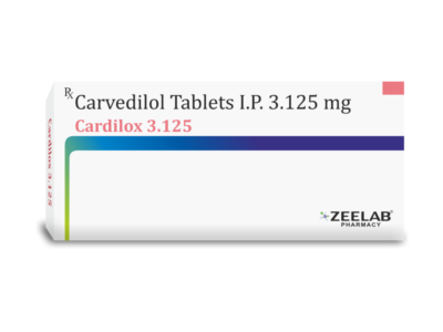 Cardilox 3.125mg Tablet