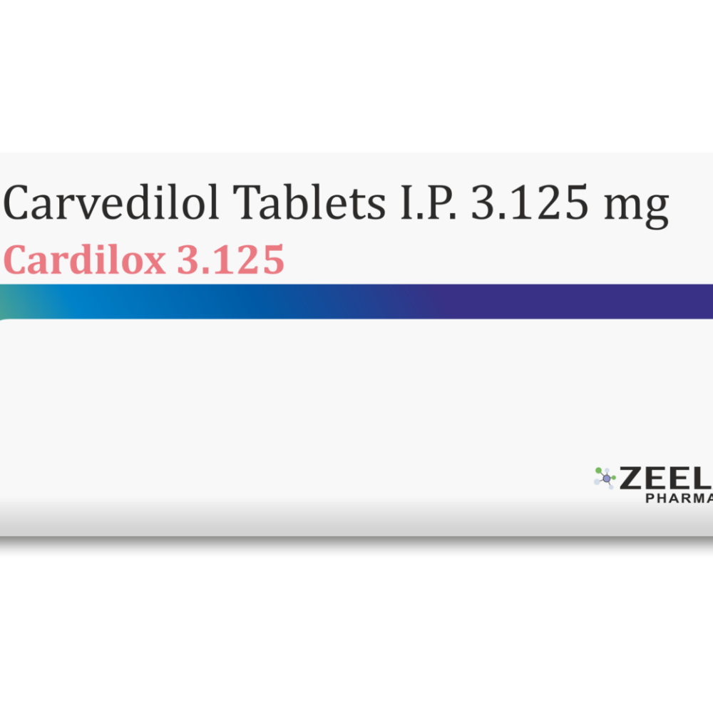 Cardilox 3.125mg Tablet