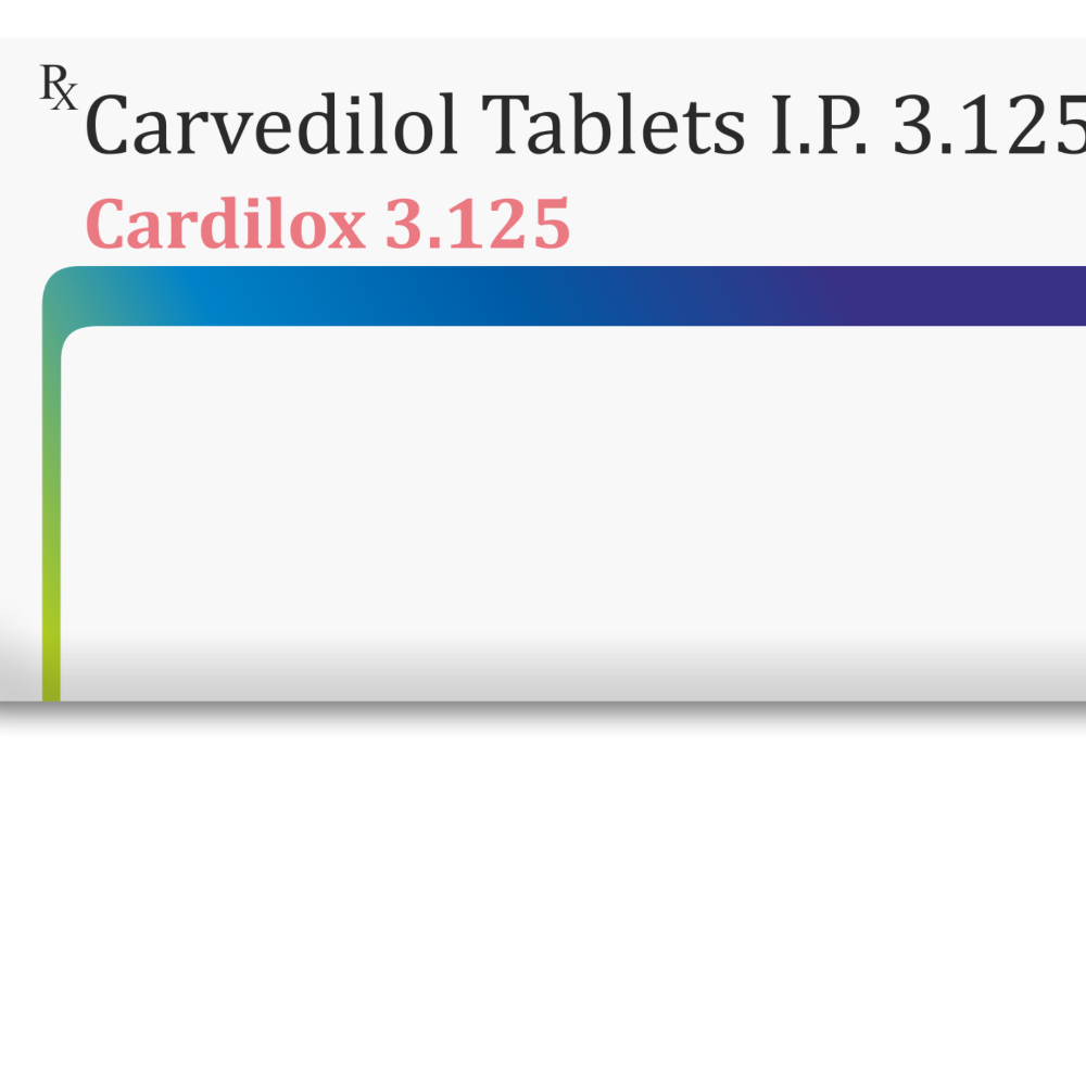 Cardilox 3.125mg Tablet
