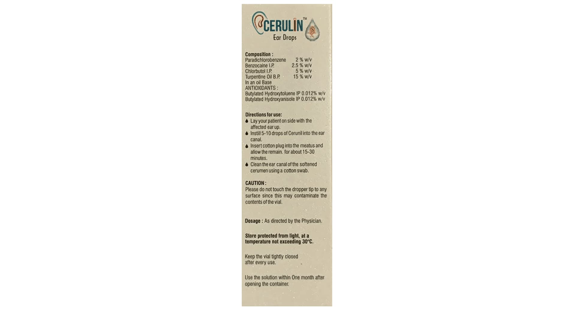 Cerulin Ear Drop - Image 2