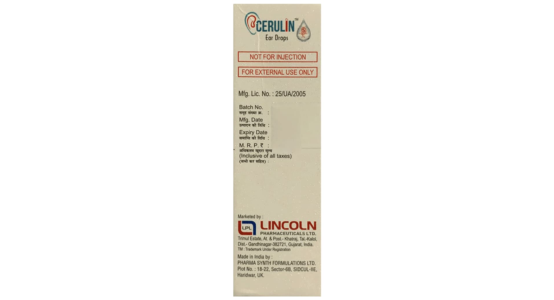 Cerulin Ear Drop - Image 3