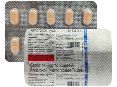 Cetriver AM 5mg/60mg Tablet