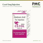 Cezol 4mg Injection pack with Zoledronic Acid 4 mg per vial