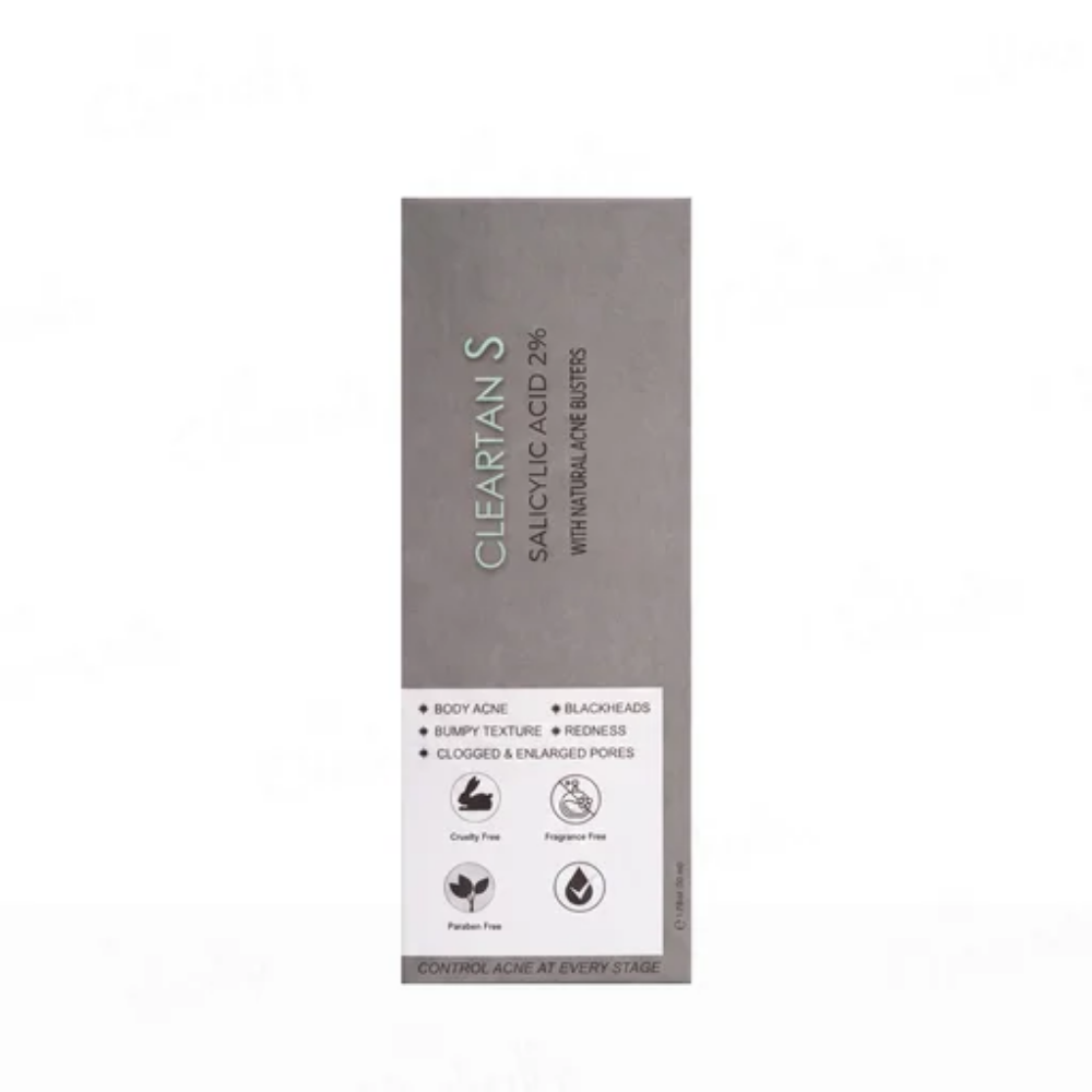 Cleartan S Salicylic Acid 2% Spray