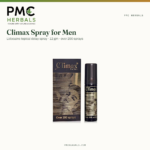 Climax Spray for Men 12 gm carton and spray bottle