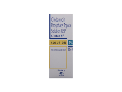 Clindac A 1% Solution pack side view