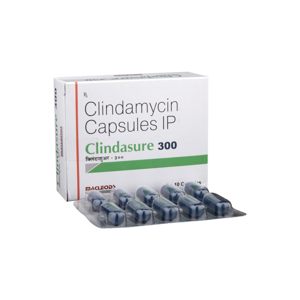 Clindasure 300mg Capsule pack front view