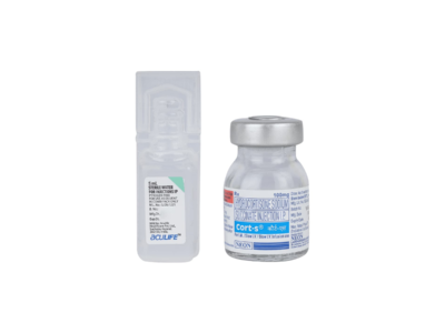 Cort S 100mg Injection pack side view