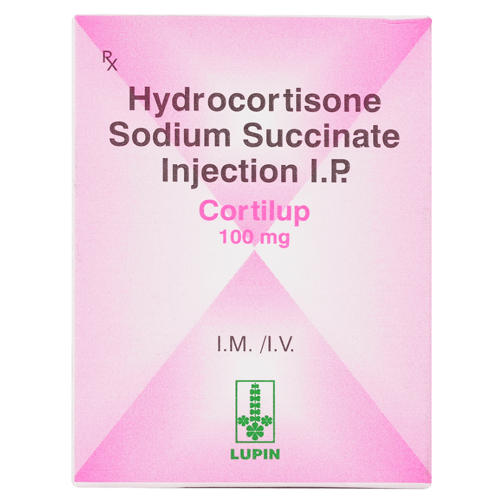 Cortilup 100mg Injection carton front