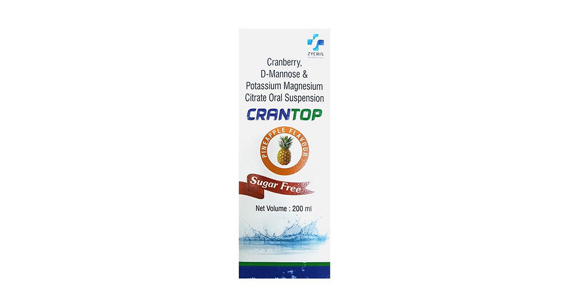 Crantop Sugar Free Pineapple Flavour Suspension