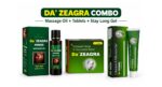 Da Zeagra Massage Oil, Tablets and Stay Long Gel Combo Pack