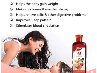 Dabur Lal Tail Ayurvedic Baby Massage Oil