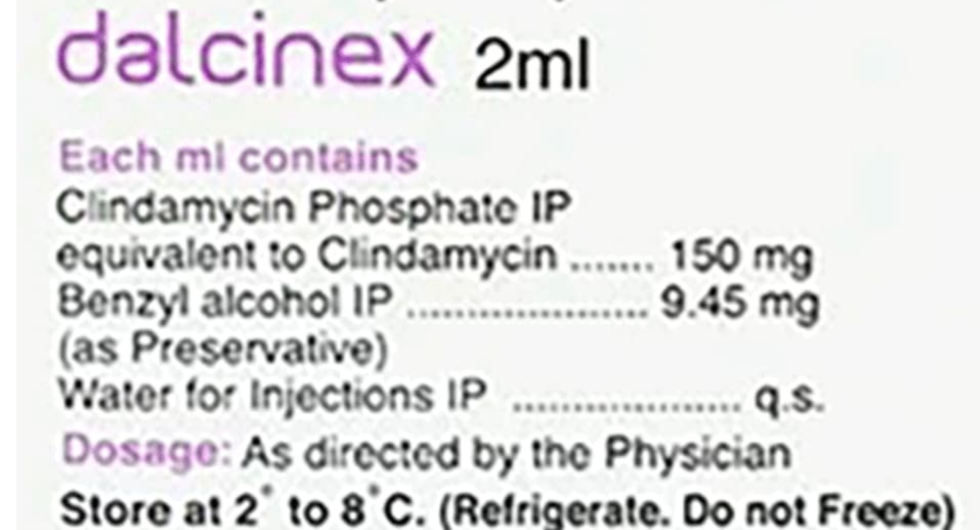 Dalcinex 150mg Injection