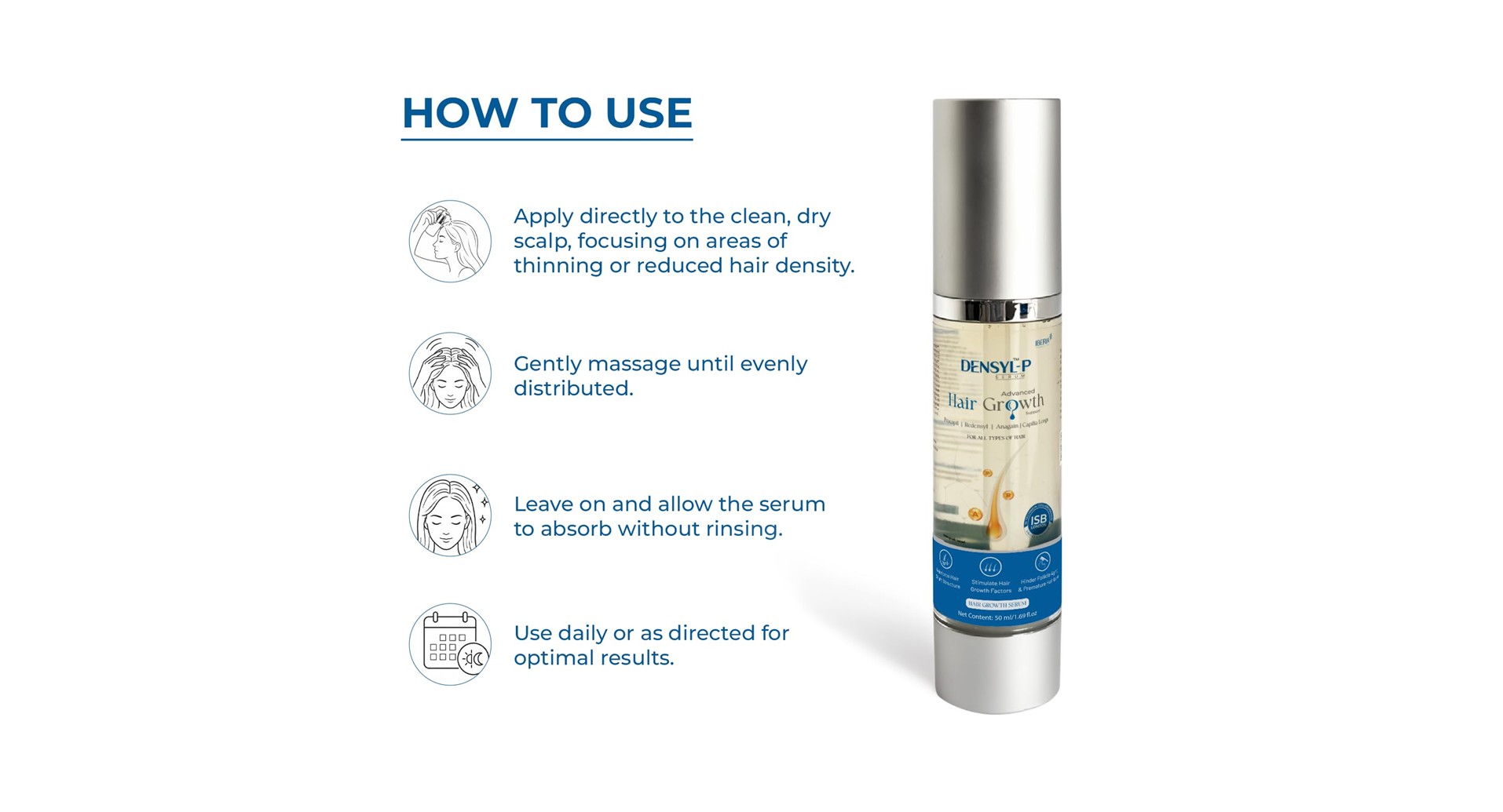 Densyl-P Advanced Hair Growth Serum