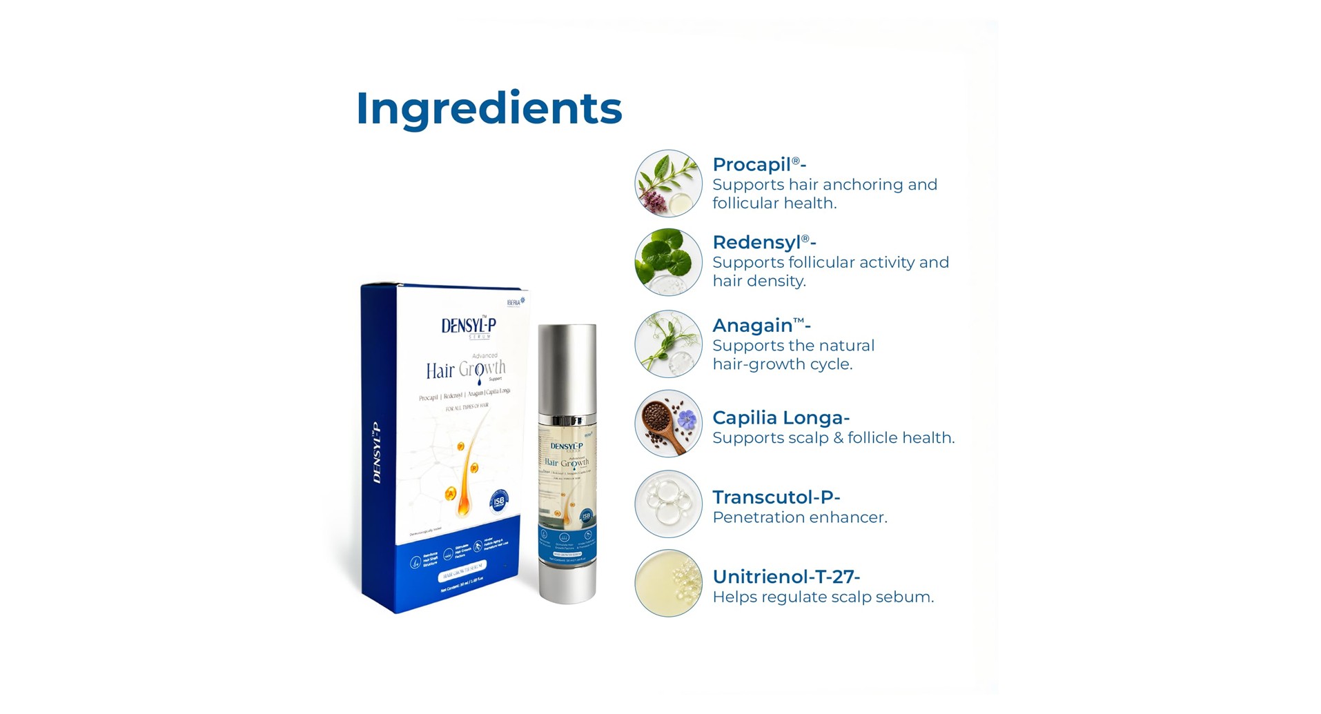 Densyl-P Advanced Hair Growth Serum