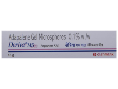Deriva MS Aqueous Gel pack side view
