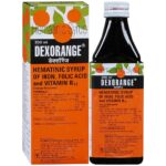 Dexorange Syrup 200ml - hematinic syrup of iron, folic acid and vitamin B12 pack