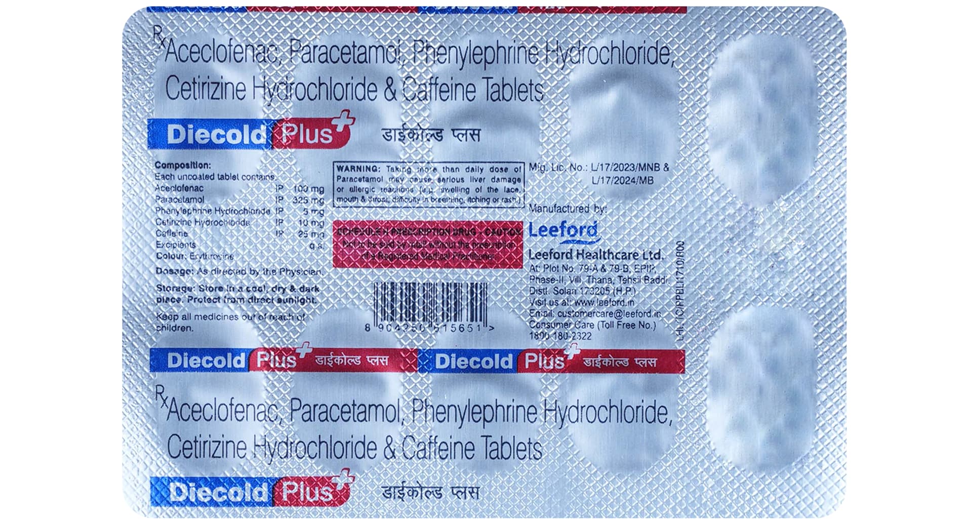 Diecold Plus Tablet