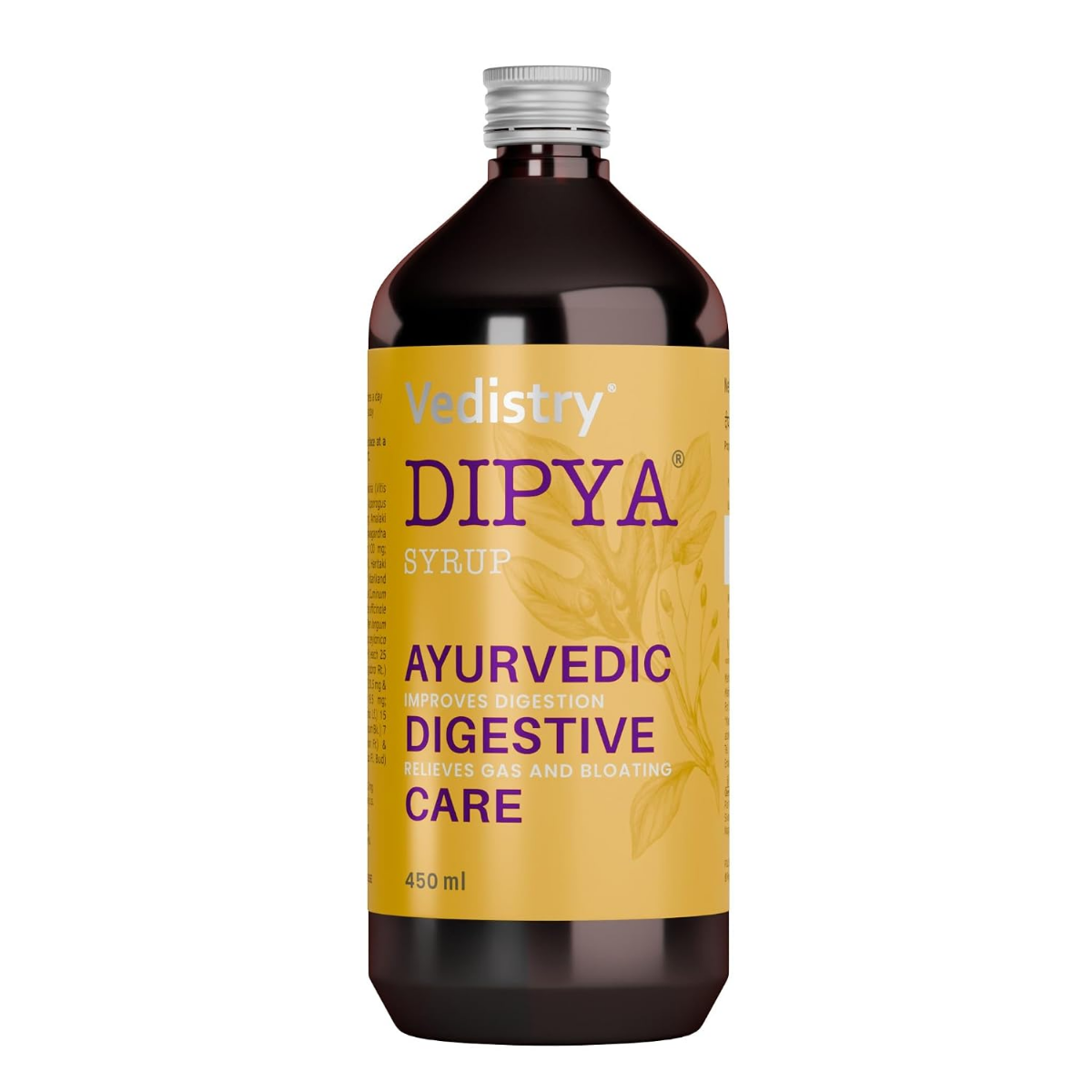 Dipya Ayurvedic Digestive Syrup pack front view