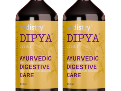 Dipya Ayurvedic Digestive Syrup pack side view