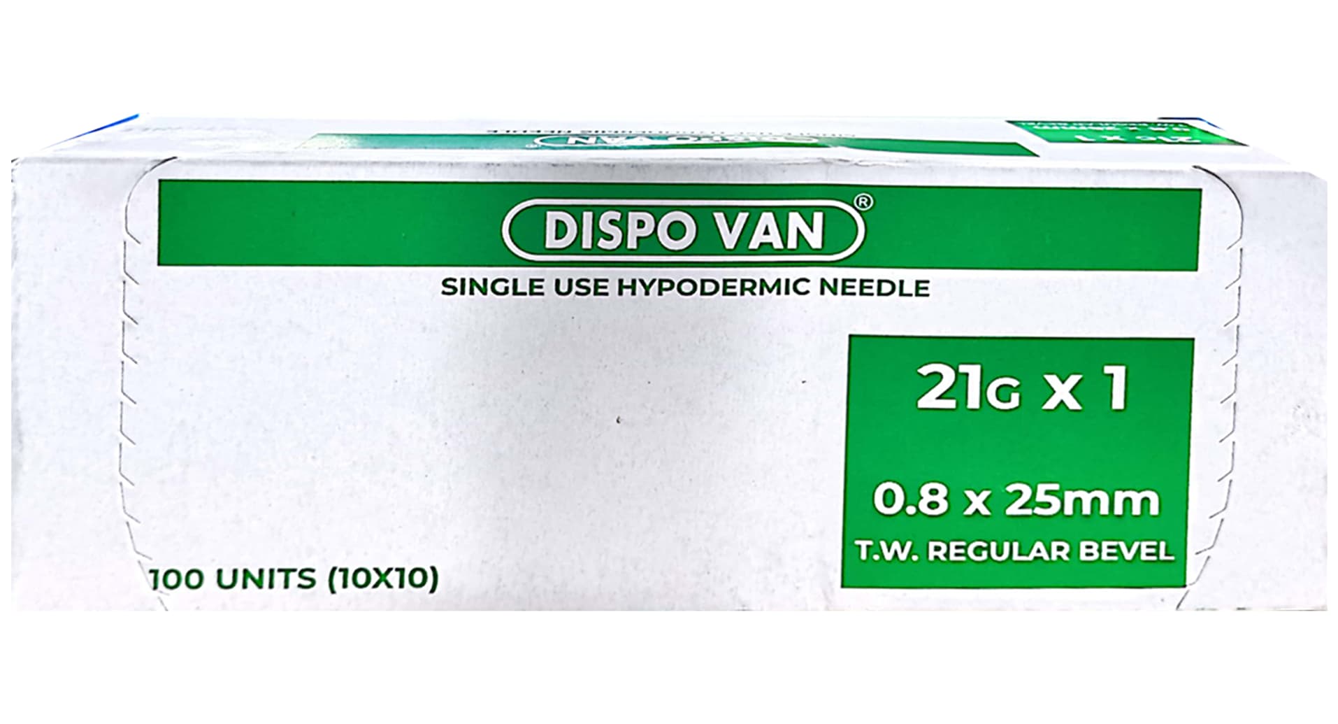 Dispovan Needle 21G x 1 inch