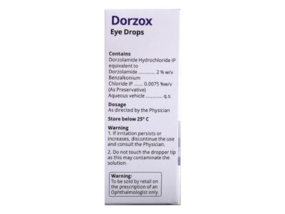 Dorzox 2% Eye Drop