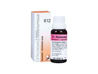 Dr. Reckeweg R12 Calcification Drops pack front view