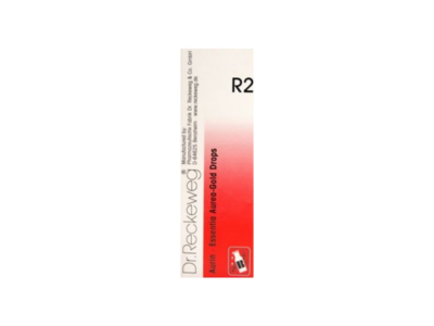 Dr. Reckeweg R2 Heart Efficiency-Gold Drops pack front view